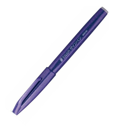 Caneta Pentel Brush Sign Pen Touch - Violeta