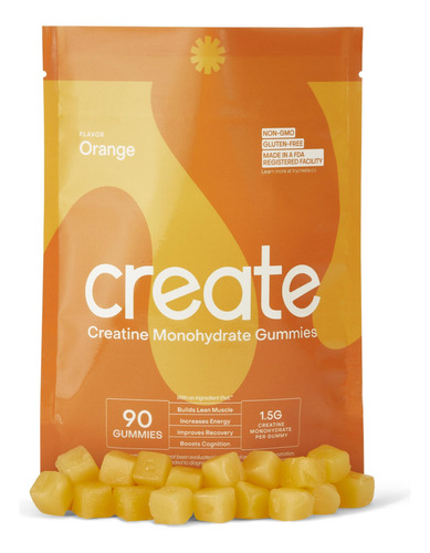 Create Gomitas De Monohidrato De Creatina  Aumenta La Conce