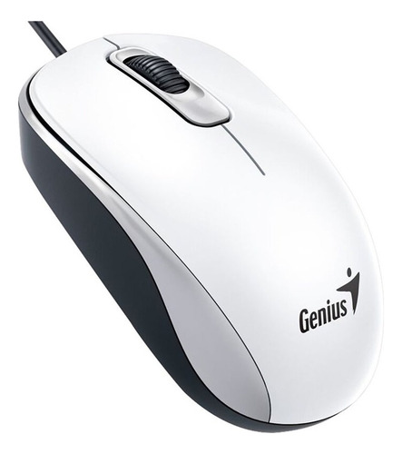 Mouse Con Cable Genius Dx-110 Usb 1000dpi 3 Botones Blanco