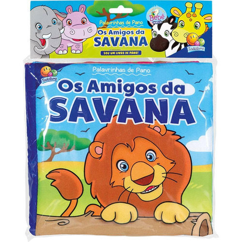 Palavrinhas de Pano II: Amigos da Savana, Os, de Edicart. Editora Todolivro Distribuidora Ltda. em português, 2016