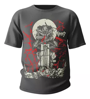 Remera Anime Berserk Griffith Guts Beherit