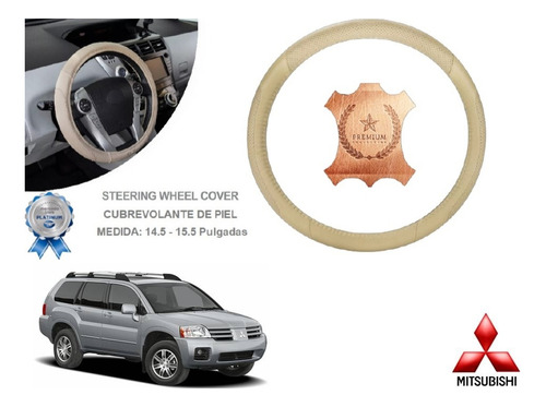 Funda Cubrevolante Beige Piel Mitsubishi Endeavor 2005