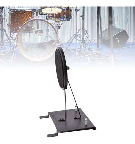 Kick Drum Pad Reemplaza Piezas Musical Durable Mute Negro