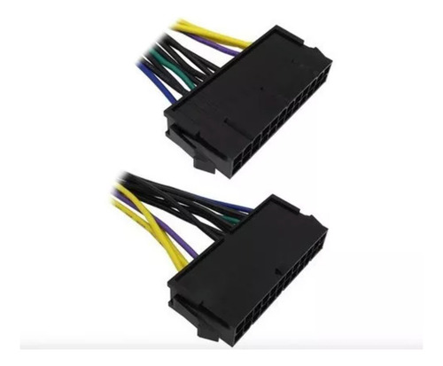 Cable De Fuentes De Alimentacion De 24 A 18 Pines Atx Color Negro