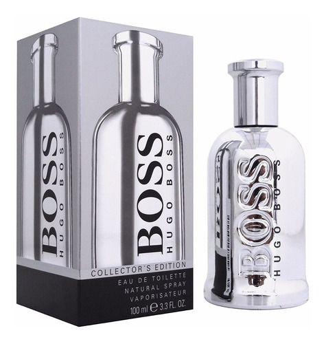 Perfume Hugo Boss Collector's Edition Plateado Gris 100 Ml | Mercado Libre