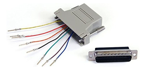 Adaptador Modular Db25 A Rj45 - M/f - Adaptador De Serie