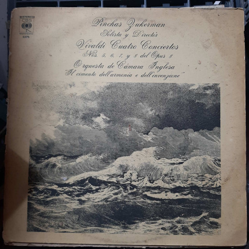 Vinilo Pinchas Zukerman Orq Camara Inglesa Vivaldi Cl2