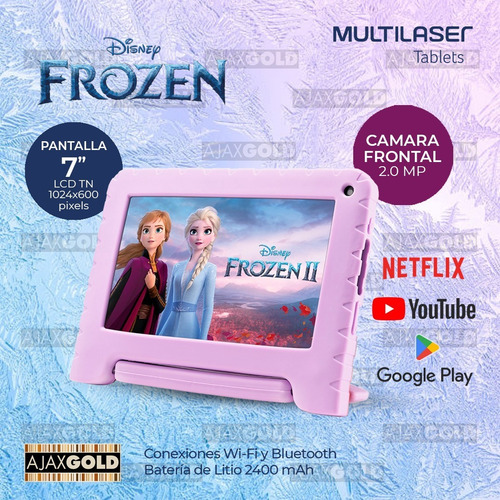 Imagen 5 de 10 de Tablet Pc 7 Kids Para Chicos Android Quadcore Niños + Funda
