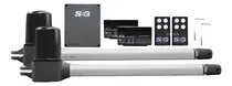 Comprar Kit Pivus 250 De Seg Automatizacion De Puertas Abatibles Con Baterías De Respaldo Para Un Funcionamiento Ininterrumpido, Con Tecnología De Vanguardia 24v Y Seguro Ideal Para Residencias