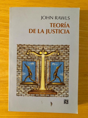 Libro  Teoría De La Justicia  De John Rawls, Usado Impeca 