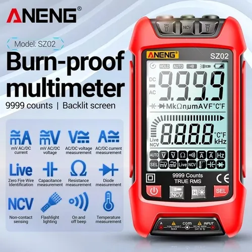 Multimetro Digital Aneng Ez02 Profesional
