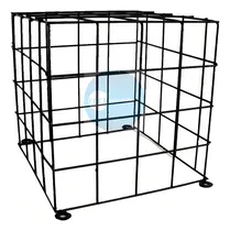 Comprar Reja Jaula Carcaza 15x15 Camaras De Seguridad Cctv Domo Negro