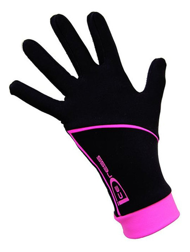 Icedress Figura Térmica Guantes De Patinaje (black Y Rosa Ca