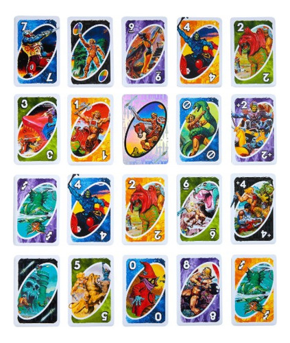 Uno Fandom Motu (masters Of The Universe) Juego Uno
