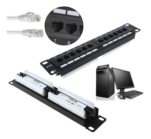 12 port best sale rj45 patch panel