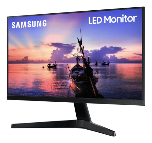 Imagen 3 de 11 de Monitor gamer Samsung F24T35 led 24" azul y gris oscuro 100V/240V