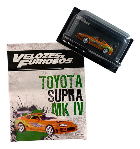 Miniatura de Rápido y Furioso: Toyota Supra Mk Iv 1:43 Ed3 Luppa