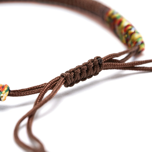 Imagen 5 de 10 de Pulsera Tibetana Budista Unisex Protección Y Energía
