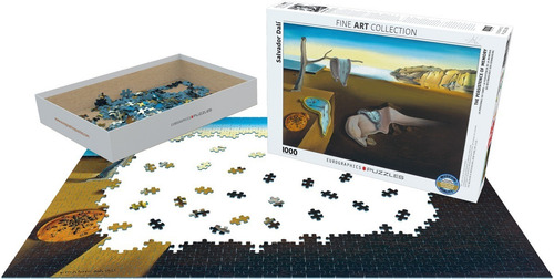 Imagen 2 de 2 de Rompecabezas Eurographics: Persistence Of Memory 1000 Piezas