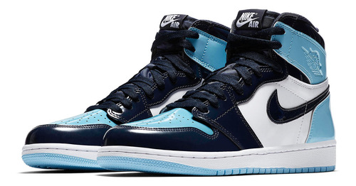 Zapatillas Jordan 1 Retro High Unc Patent Cd0461_401