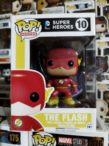 Funko Pop Flash # 10 Dc Comics Super Heroes 