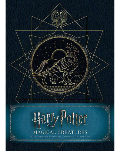 Libro De Bocetos Magical Creatures Harry Potter Sketchbook