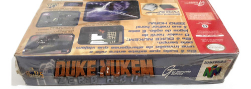 Duke Nukem Zero Hour Lacrado Nintendo 64. (Usado)