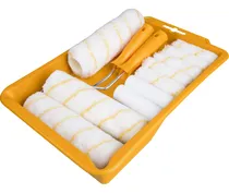 Comprar Kit Bandeja + Pincel + Rodillos + Repuestos Ingco Hktcb83230