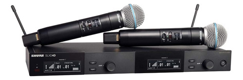 Shure Slxd24d/sm58 Sistema De Microfono Inalambrico De Doble