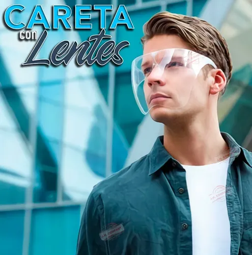 Careta con online anteojos