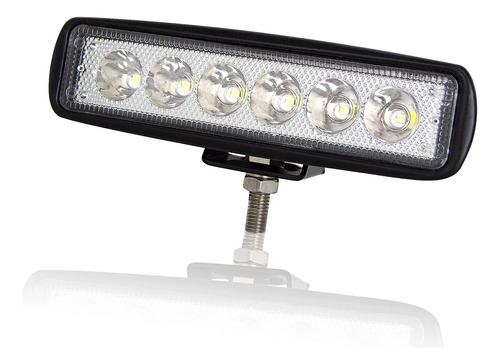 Auxtings 6  5.9 in 18 W Mini Luz Led Ultrafina Trabajo Spot