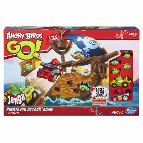 Angry Birds Go! Jenga Pirate Pig Attack - Blakhelmet Sp