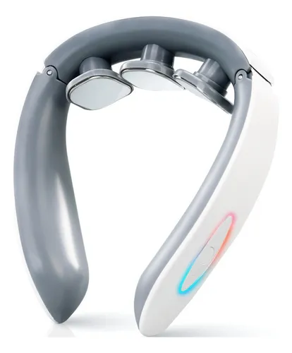Masajeador De Cuello Eléctrico Cervical Electromagnético Blanco