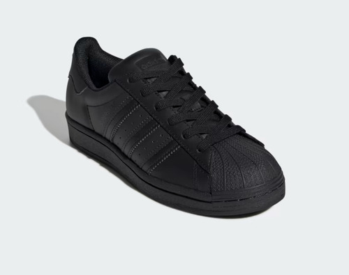 Zapato Escolar Negro adidas Superstar J Orig