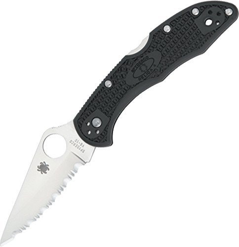 Spyderco C11sbk Delica Lockback Knife