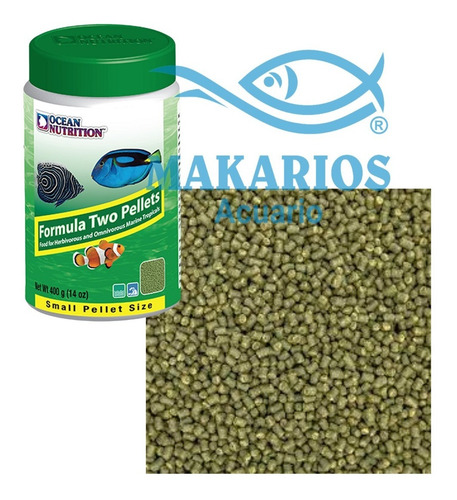 Alimento Peces Ocean Nutrition Formula Two Pellets S 400g