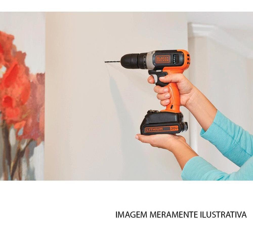 Kit Casa Black+decker Paraf/furad Impacto C/ 29 Acessórios