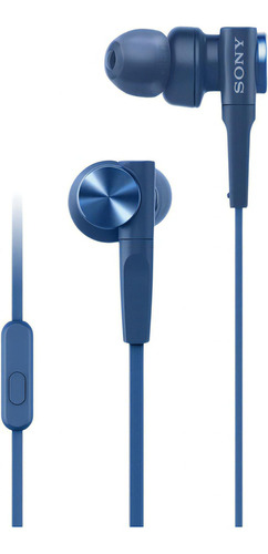 Audifonos Nuevos Sony Extra Bass Mdr-xb50 Negros Color Azul