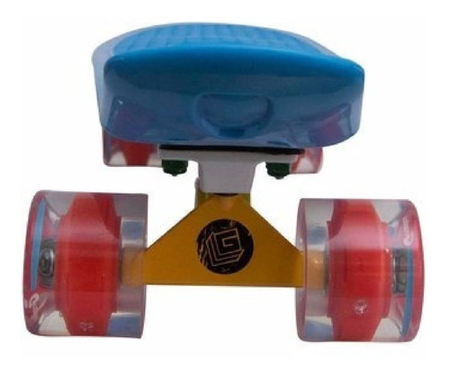 Penny Skateboard Gravity +ruedas Con Luces Led 3 Colores 