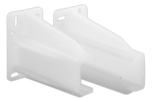 R 7227 Zócalo Riel De Cajón Trasero, Nailon, Blanco
