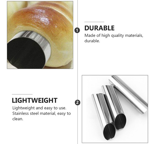 Cuernos En Forma De Tubo En Espiral Para Hornear Croissants,