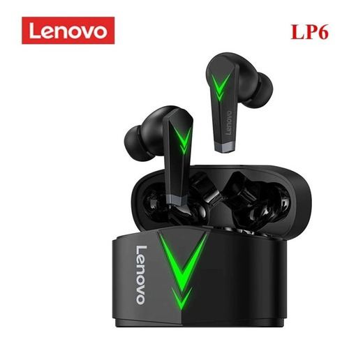 Imagen 3 de 4 de Audífonos Gaming Lenovo Lp6, Xg01 Inalámbricos, Bluetooth