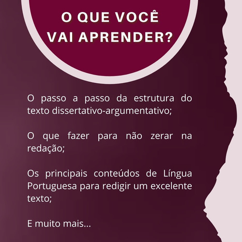 Imagem 4 de 5 de Curso De Redação Na Ponta Da Língua
