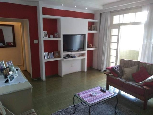 Imagem 2 de 13 de Apartamento 3 Dormitórios Sacada Mobiliado Na Quadra Praia Itararé Próximo Vlt