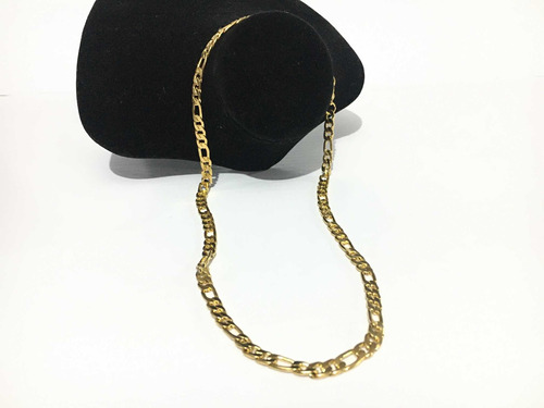 Cadena Cartier Acero Enchape En Oro 18 K Hombre Collar