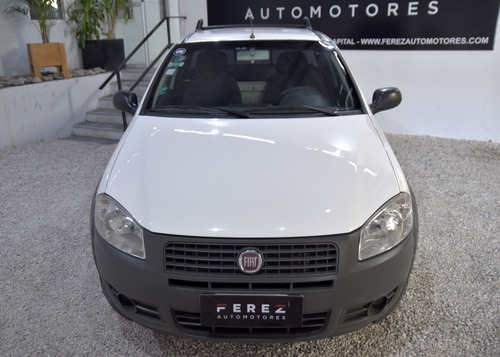 Fiat Strada Working 1.4 8v Con Gnc 2013 Color Blanco