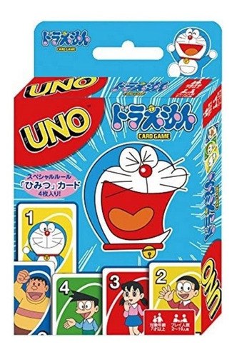 Juego De Cartas Doraemon (uno) Nuevo Gato Cósmico