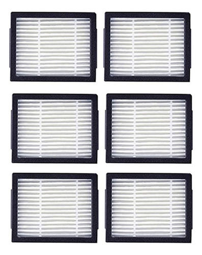 6 Filtros Hepa Para Irobot Roomba I3/i3+/i4/i7/i7+/e5/e6/e7