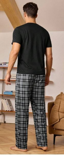 Pijama De Hombre Negro Own Uruguay