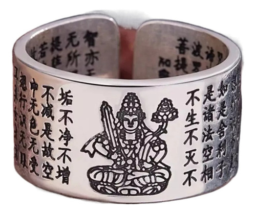 Anillo Plano Pixiu Feng Shui Atractivo Prosperidad, Riqueza